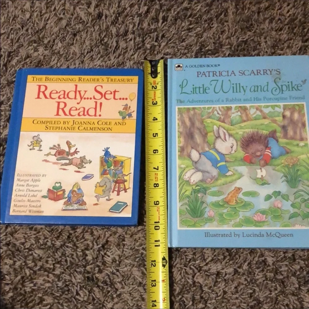 Children’s Reading Books. Set of 2 Hardcover Children’s Reading Books